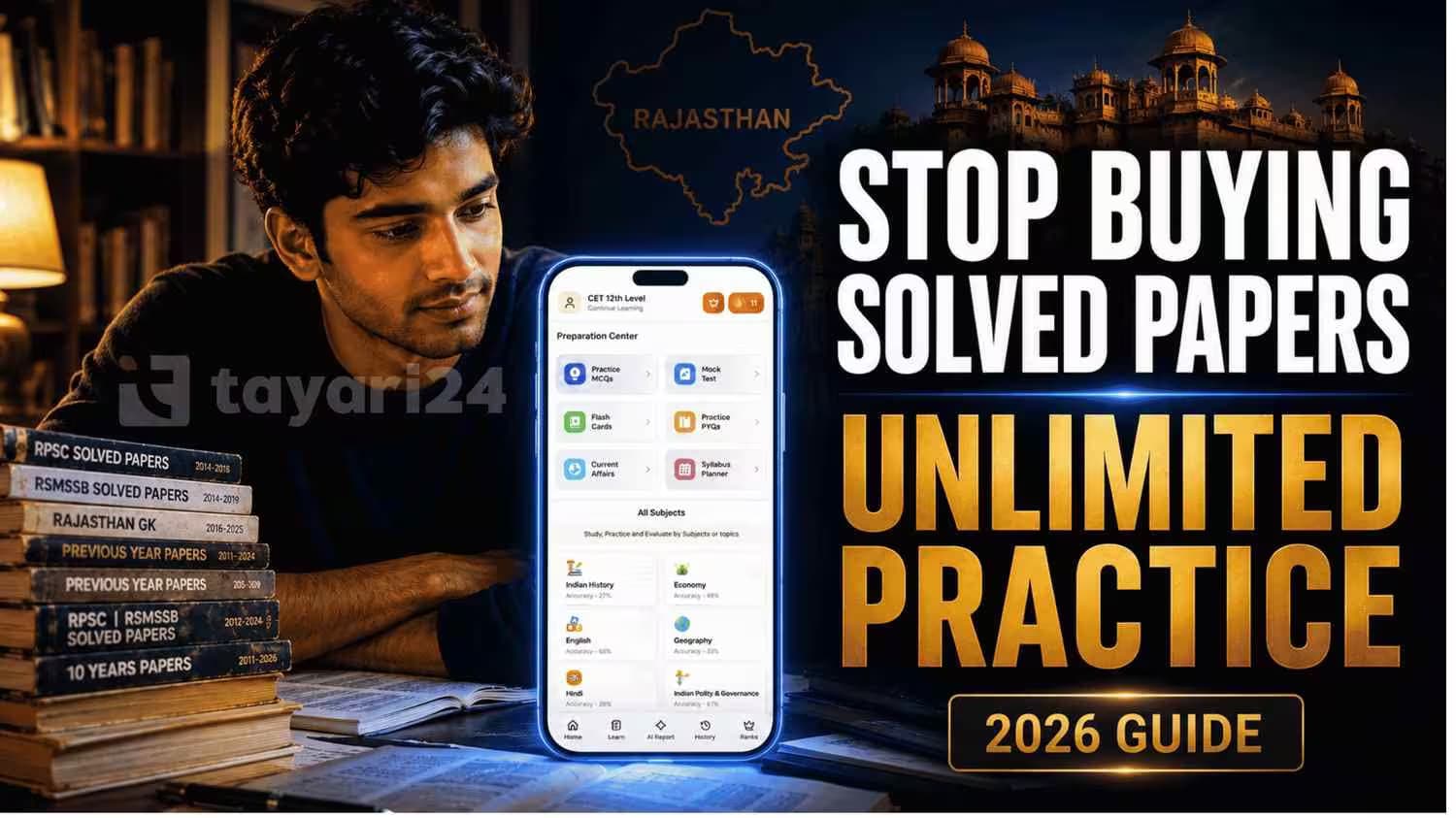 Tired of Buying Solved Papers for Every Exam? Try This Smarter Alternative